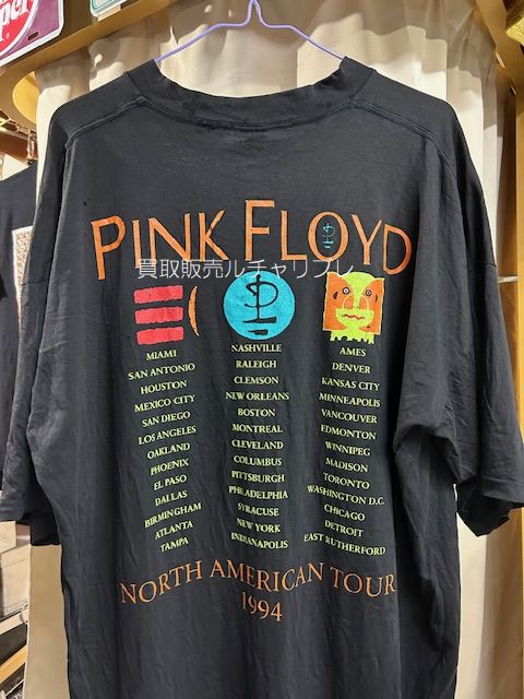 PINK FLOYD ピンクフロイド ツアーTシャツ 買取募集 京都